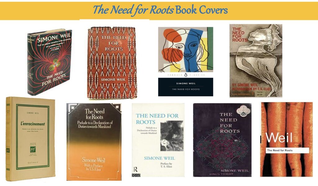 The Need for Roots by Simone Weil: 9780241467978 | :  Books